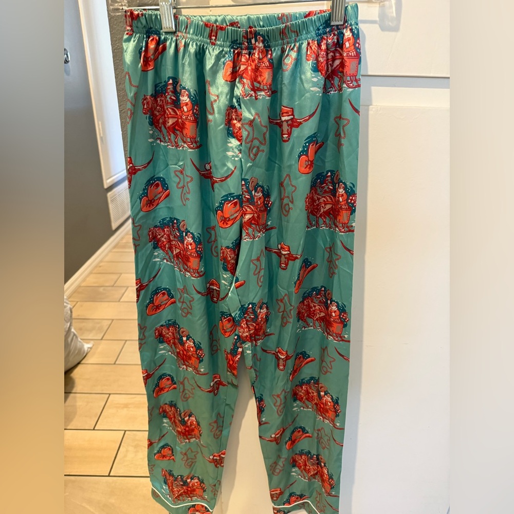 Silk Cowboy Pajamas